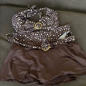 3pc Coco Reef bikini set & skirt like new used 2’s